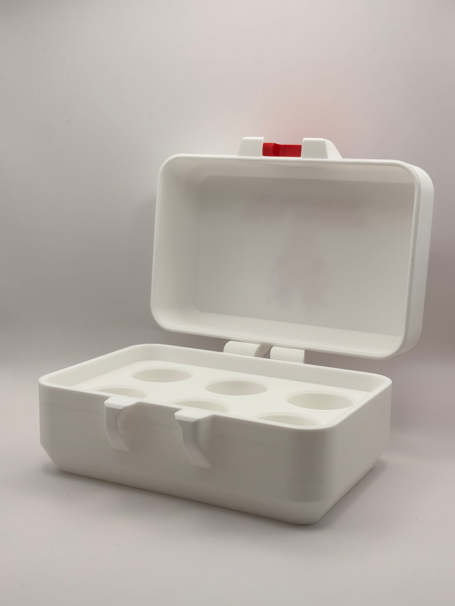 red and white 10ml vial holder case storage for trt and anabolic research south africa