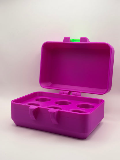purple and green 10ml vial holder case storage for trt and anabolic research south africa