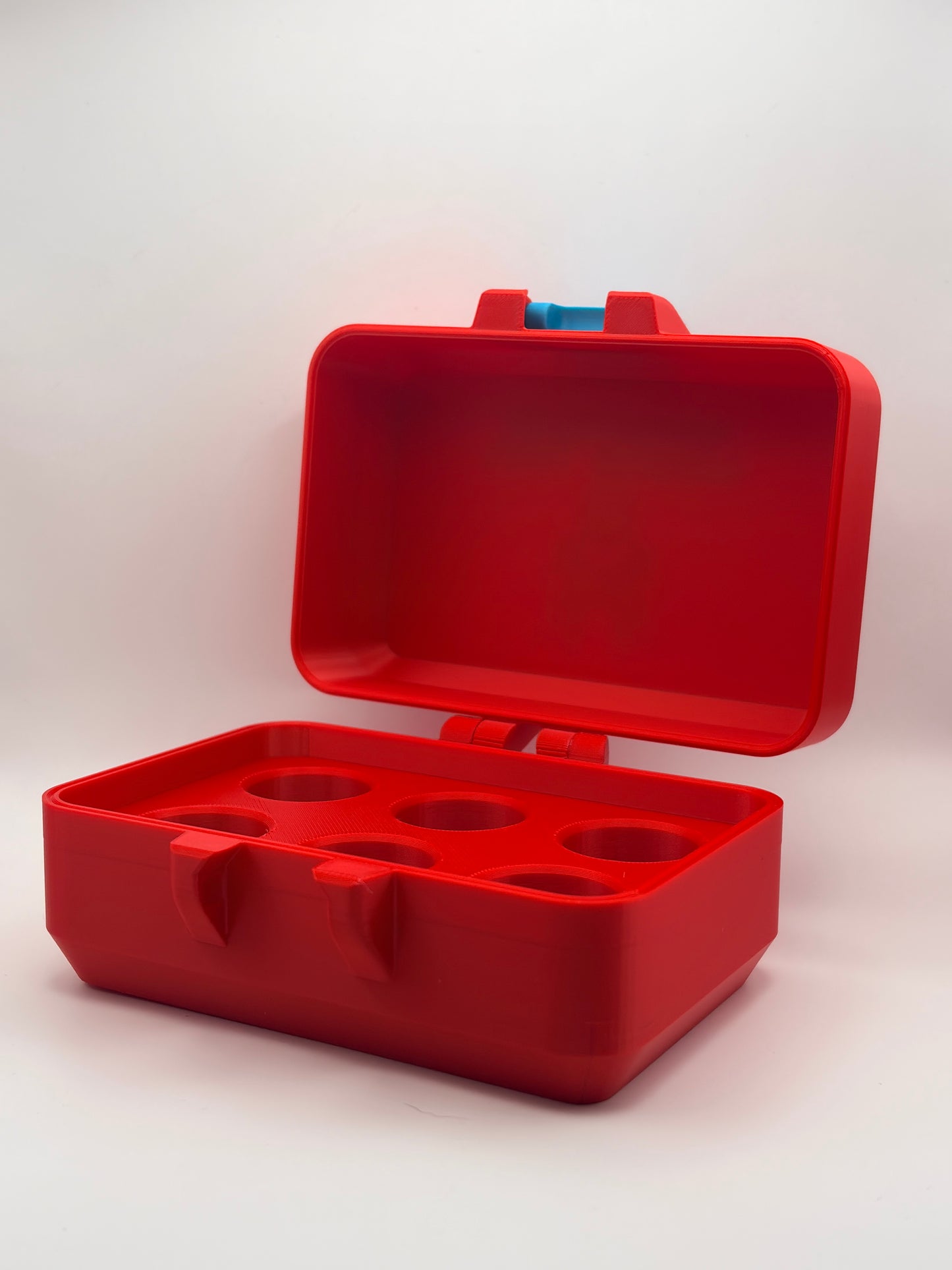 red and blue 10ml vial holder case storage for trt and anabolic research south africa