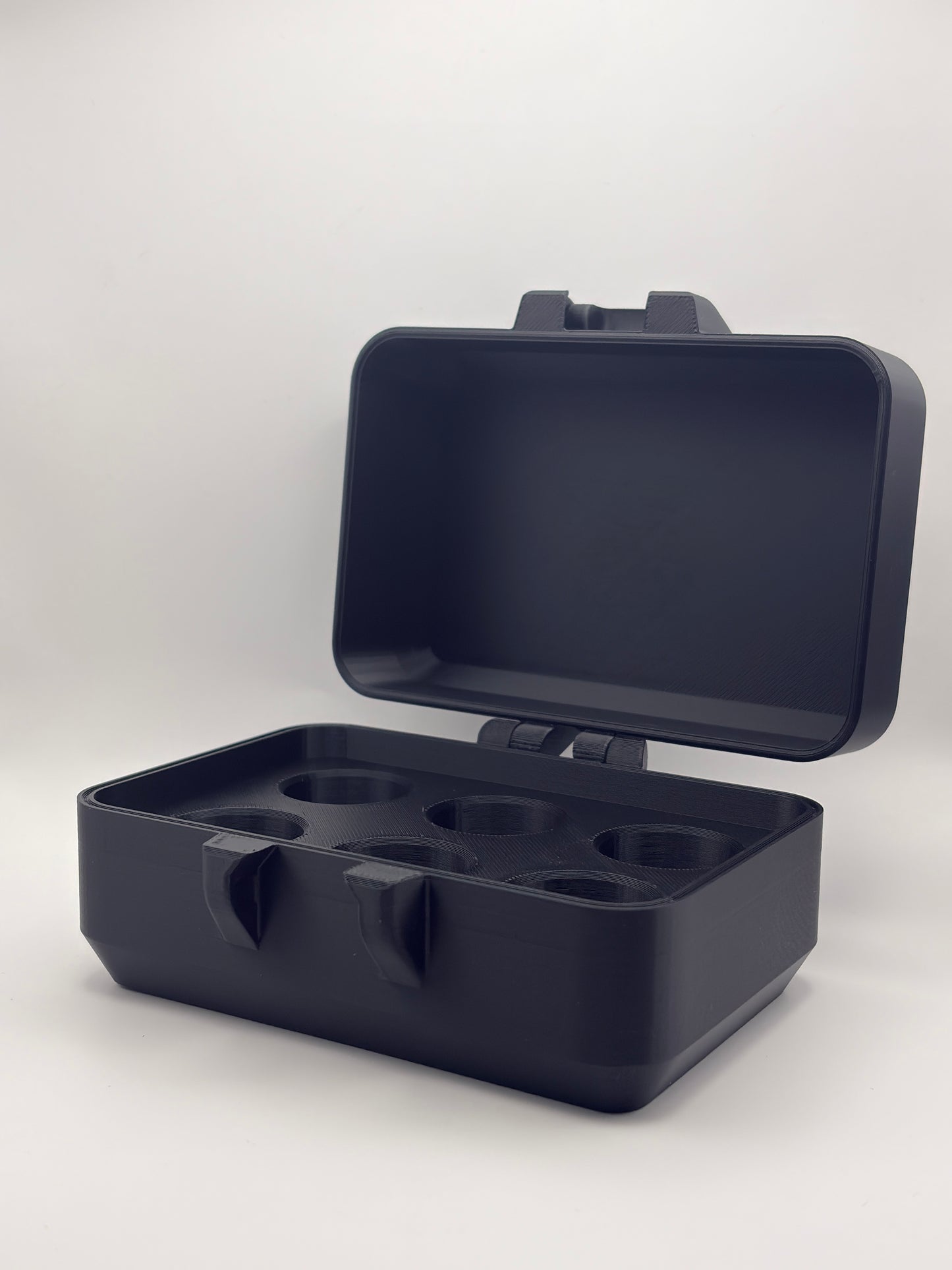 plain black 10ml vial holder case storage for trt and anabolic research south africa